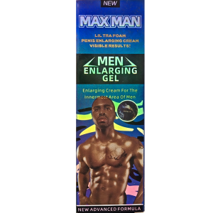 MAXMAN GEL 陰莖增大凝膠 | 藍色 延長性愛時間,提升勃起力度