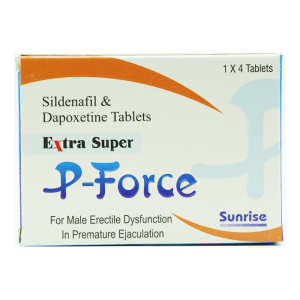 必利吉Super P-Force 200mg(藍P) 治療陽痿早洩、持久助勃延時(4顆/盒)
